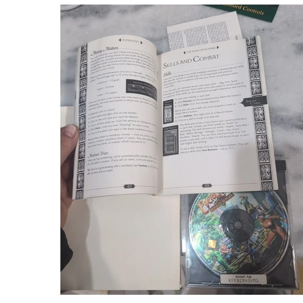 EverQuest The Ruins of Kunark PC Big Box Sony Verant Interactive Vintage Game